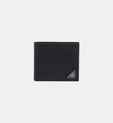 Portefeuille en cuir signature Prada