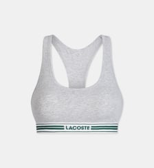 Brassière signature coton stretch Lacoste