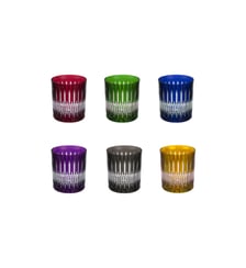 Lot de 6 gobelets en cristal taillé - 32 cl Table Passion