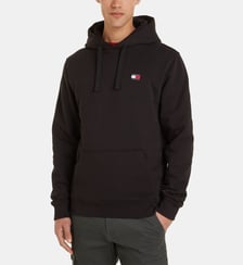 Hoodie droit coton molleton drapeau Tommy Hilfiger