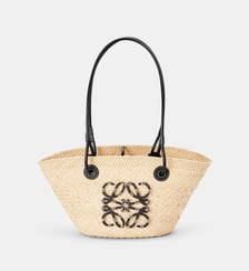 Petit sac panier Anagram Basket bag en palmier iraca Loewe