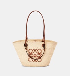 Sac panier Anagram Basket en palmier d'iraca Loewe