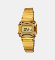 Montre Vintage mini Doré LA670WEGA-9EF Casio