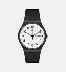 Montre Femme, Homme New gent Blanc SUOB705 Swatch