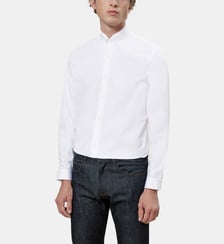 Chemise contemporaine en coton Figaret