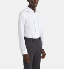 Chemise ajustée en coton Figaret