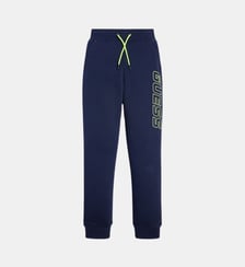 Pantalon de jogging droit en coton mélangé Guess