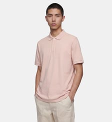 Polo droit Soloc coton bio Galeries Lafayette