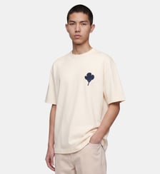T-shirt droit Tishbro coton Galeries Lafayette