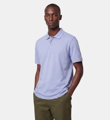 Polo droit Soloc coton bio Galeries Lafayette