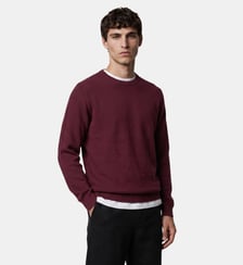 Pull droit uni Tonron nid d'abeille coton bio Galeries Lafayette