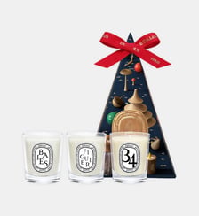 Coffret Surprise 3 Mini-Bougies — Édition Limitée de Noël Diptyque