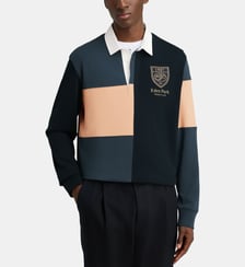 Polo à manches longues signature coton Eden Park