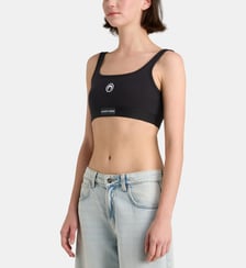 Brassière stretch jersey Moon coton Marine Serre