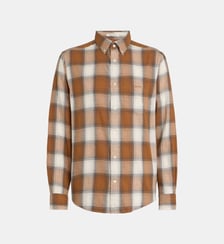 Chemise en flanelle à col américain Gant