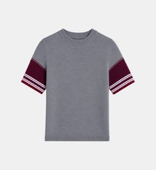 Pull à manches courtes en laine de mérinos Iro