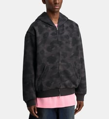 Sweat-shirt Cropped Fit Zip HD A BATHING APE ®