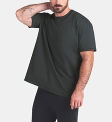 T-shirt droit col rond Skims