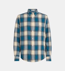Chemise en flanelle à col américain Gant