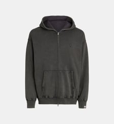 Sweat zippé à capuche coton délavé A BATHING APE ®