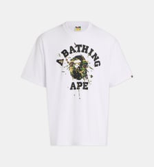 T-shirt Splash College coton A BATHING APE ®