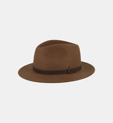 Chapeau fedora en feutre de laine Fléchet