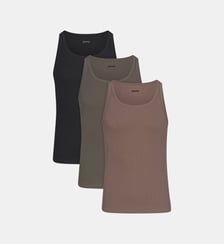 Lot de 3 débardeurs en coton Skims