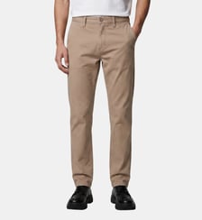 Pantalon Chino droit en coton stretch Galeries Lafayette