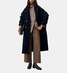 Manteau Mia ample long en laine Sessùn