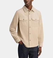 Surchemise en velours à grosses côtes Gant