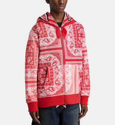 Sweat zippé à capuche Tiger Shark Bandana coton A BATHING APE ®