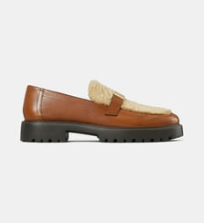 Mocassins Leelee Shearling Lug Tory Burch
