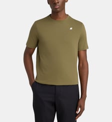 T-shirt en jersey de coton K-Way