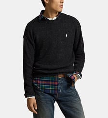 Pull col rond en laine mélangée Polo Ralph Lauren