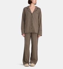 Pyjama long Mirella à carreaux coton Aruelle