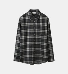 Chemise en laine tartan System Studio