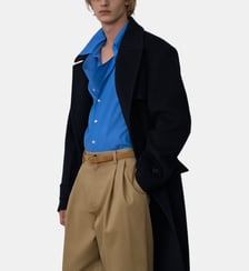 Chemise droite à col fluide System Studio