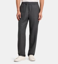 Pantalon droit Walter en flanelle de laine vierge Officine Générale