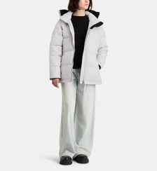 Parka ajustée Chelsea mi-longue capuche Canada Goose