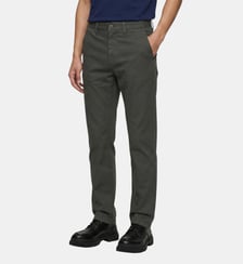 Pantalon chino Chinim slim en coton Galeries Lafayette