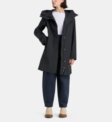 Parka droite longue à capuche Aigle