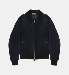 Blouson en velours ras System Studio