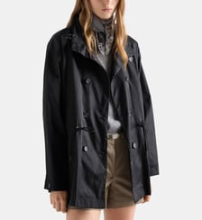 Veste imperméable croisée Prada