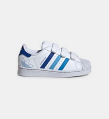 Baskets basses Superstar CF C en cuir Adidas Originals