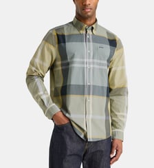 Chemise ajustée à carreaux Harris en coton Barbour
