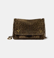 Sac à main Lulu M motif animalier Jérôme Dreyfuss