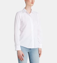 Chemise droite popeline de coton Tommy Hilfiger