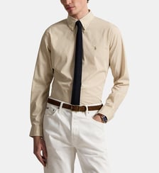 Chemise custom fit à rayures en coton Polo Ralph Lauren
