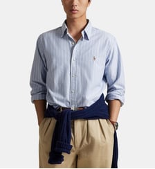 Chemise droite à rayures en coton  Polo Ralph Lauren