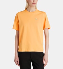 T-shirt droit basique logo coton Lacoste